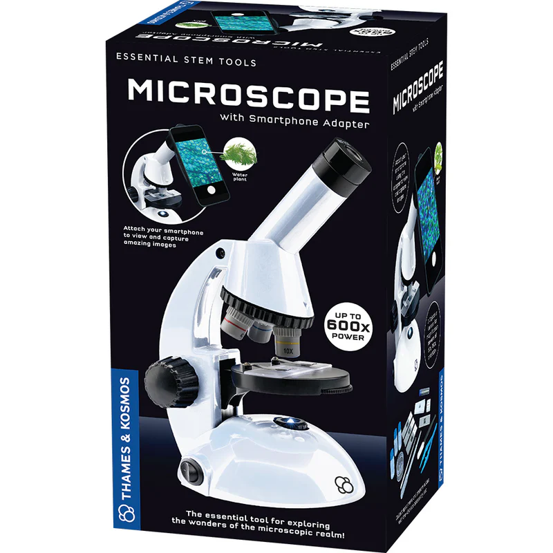 The Thames & Kosmos Microscope (with Smartphone Adapter) The Thames & Kosmos Microscope (with Smartphone Adapter)-by-Thames & Kosmos
