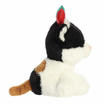 8.5" Holiday Cheer Callie Calico Cat - Image 3