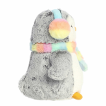9" Pompom Penguin Muffs & Scarf - Image 3