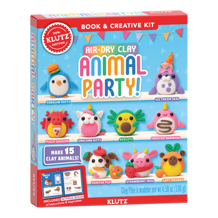 Air-Dry Clay Animal Party! Air-Dry Clay Animal Party!-by-Klutz
