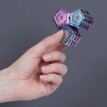 Geode Magnetic Fidget - Chrome Nova - Image 4