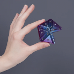 Geode Pyramid Magnetic Fidget - Nova - Image 4