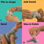T-Rex Soapstone Carving Kit - Image 3